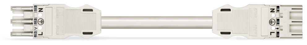 WAGO B2ca Câble Pré-Assemblé 3x1.5mm 2M Blanc - 771-9293/016-202
