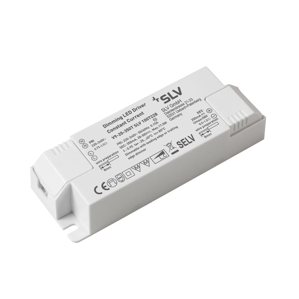 SLV LED Driver 20W 350mA Phase Dimmable - 1007228