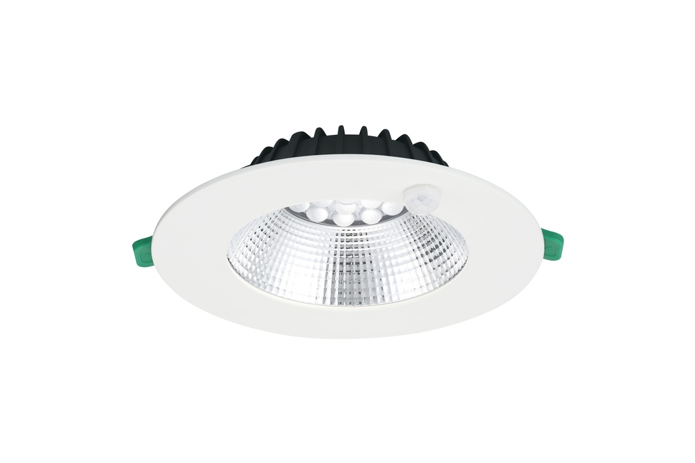 Sylvania Insaver Slim LED PIR Downlight IP44 1200lm 4000K - 0030519