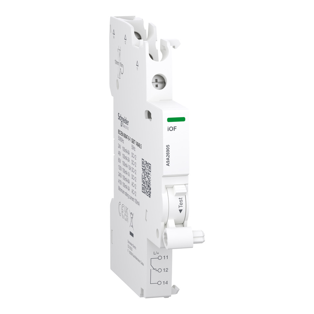 Schneider Electric Acti9 IOF Contacto Auxiliar 0.1-6A - A9A26905