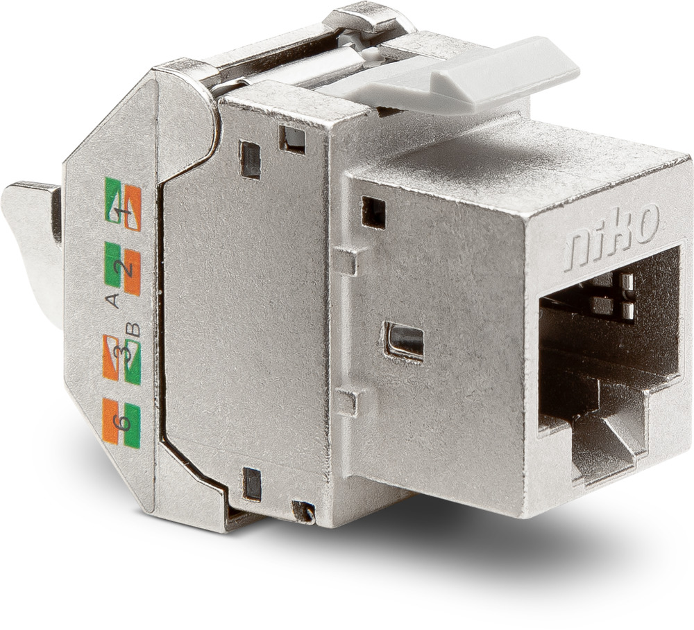 Connecteur RJ45 STP Cat 6 PoE++ Blindé 250MHz - 650-45067