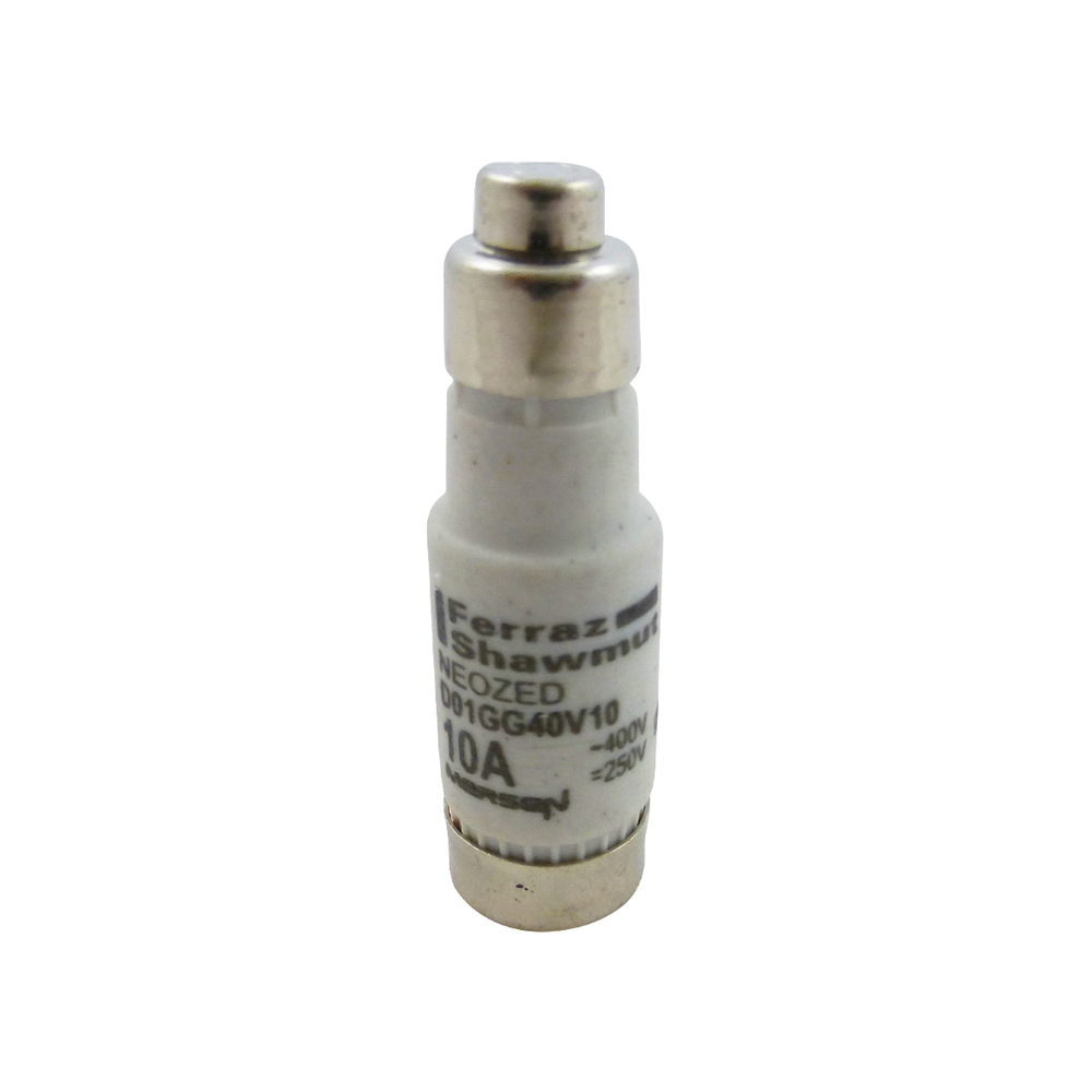 D01 Neozed Sicherungseinsatz 10A 400VAC 250VDC - W211090 [10 Stück]