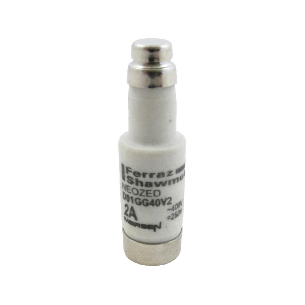 D0 Neozed Gg Fusible 2A 400VAC Série D01 - T214676 [10 Pièces]