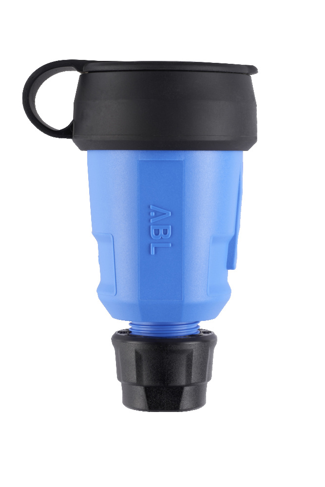 ABL Hightech SCHUKO IP44 Heavy Duty Connector Blauw - 100000082