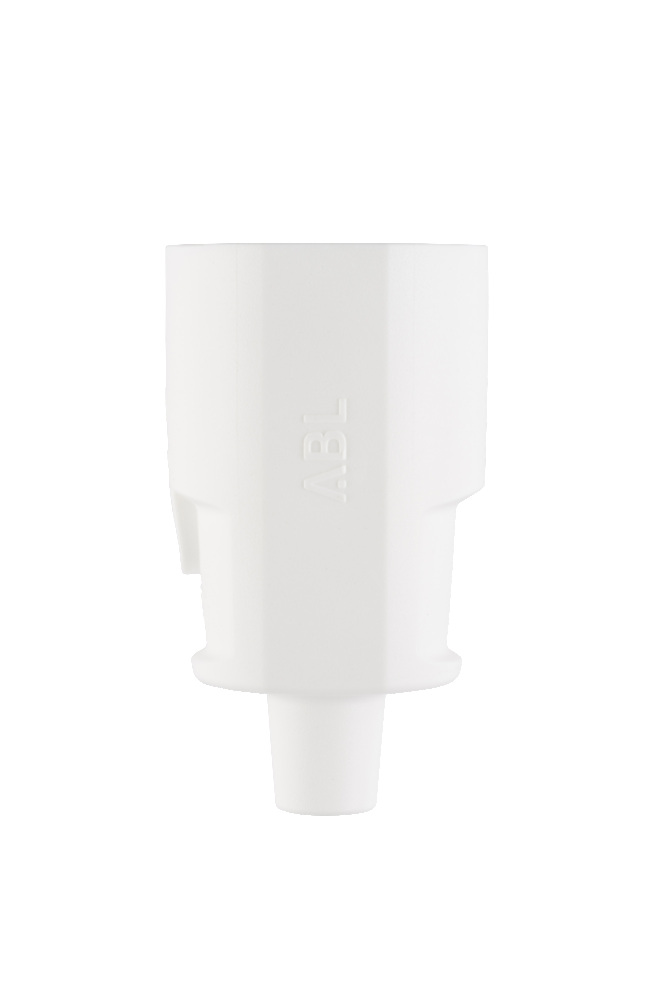 ABL Compact SCHUKO PP Connector IP20 White - 100000060