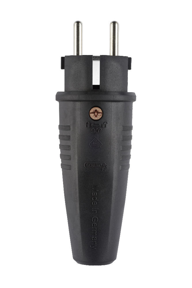 ABL Expert SCHUKO IP44 Quick-Release TPE Plug - 100000043