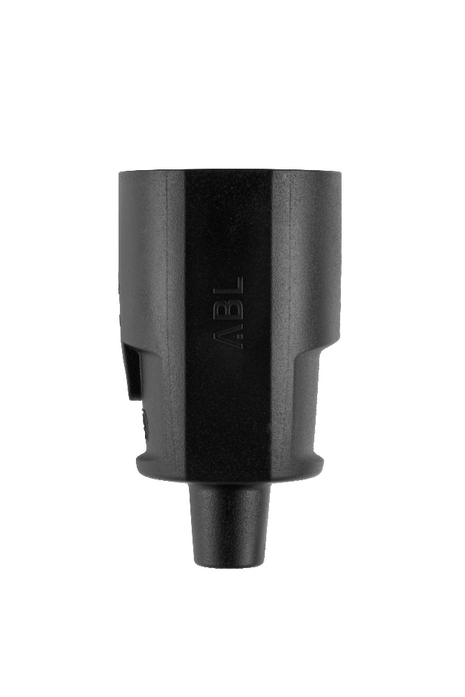 ABL Kompakter Schuko IP20 PP Stecker Schwarz - 100000057