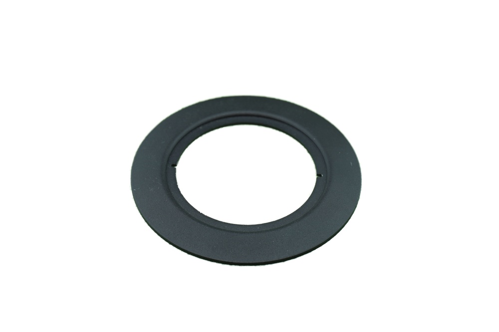 Zwarte Ronde Afdekkingplaat 125mm Voor Spotlight Installatie - A22033OR