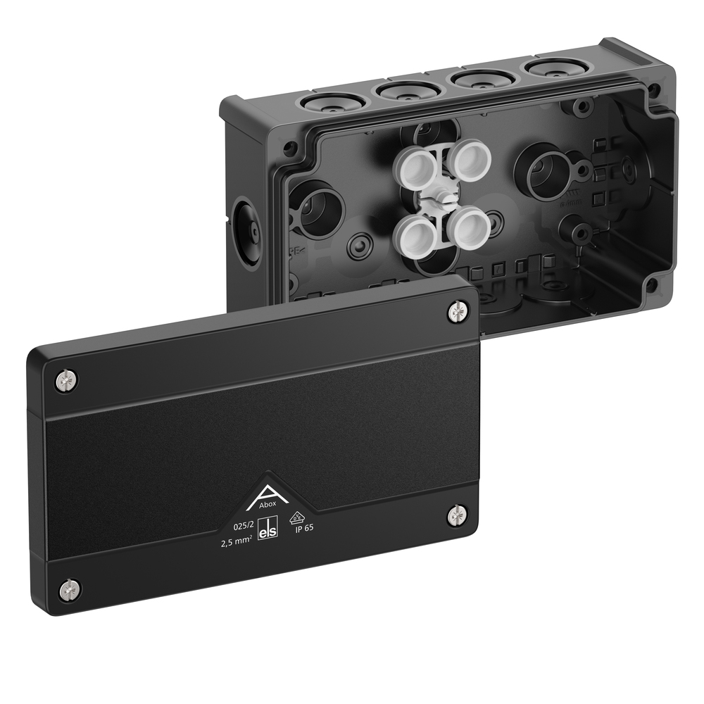Boîte De Jonction Spelsberg IP66 152x87x52mm Noire - 80200201