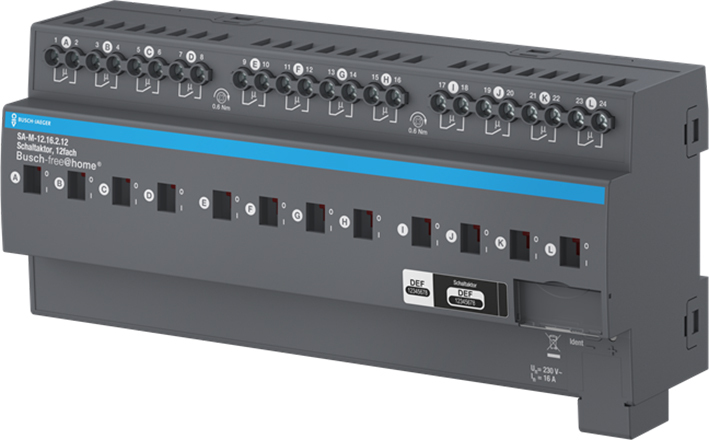 ABB Actuador De Interruptor De 12 Canales 16A Para Free@Home - 2CDG510027R0021