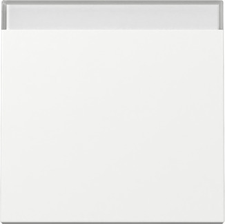 Gira System 55 Wippschalter Mit Beschriftungsfeld Reinweiß - 329903