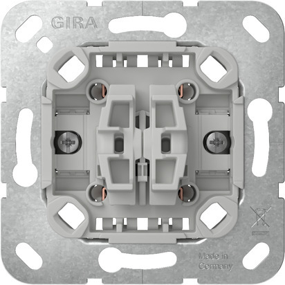 Gira Dubbele Wip Schakelaar Knop Combinatie 10A 250V - 313900