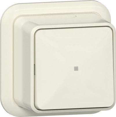 Gira 2-Way Momentary Rocker Switch With Pilot Light - 315610