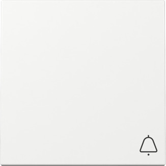 Gira Systeem 55 Bel Drukknop Rocker Puur Wit - 328603