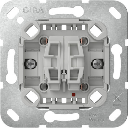 Gira Serie Schalter Einsätzen 10A 250V Zwei Gang - 312500