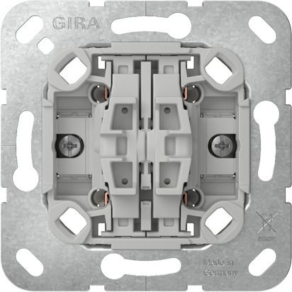 Gira Interrupteur À Bouton Poussoir 4 Voies 10A 250V NO Contact - 314700