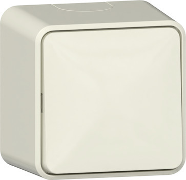 Gira Universeller Wippschalter 10AX 250V Aufputz Weiß - 310612