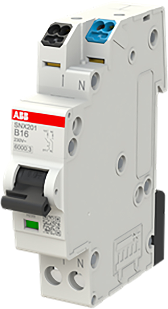 ABB SNX201 B16 Disjoncteur Monopolaire 16A - 2CSS255301R0165