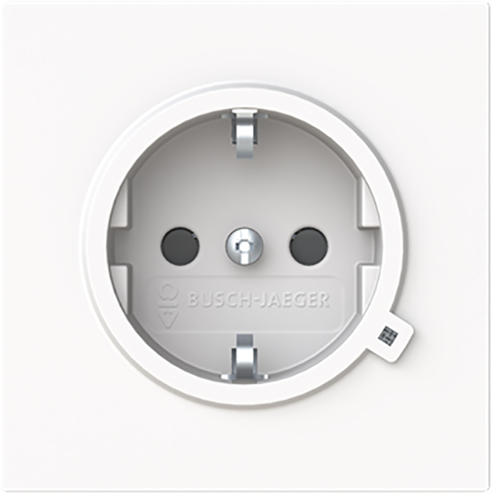 ABB Safety Plus LED Wall Socket With Ground Contact (European Socket) - 2CKA002013A5514
