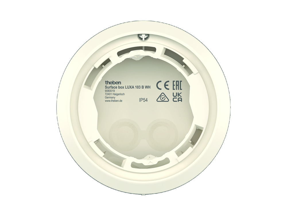 Surface Mount Housing For Luxa 103 KNX Presence Detector - 9080019