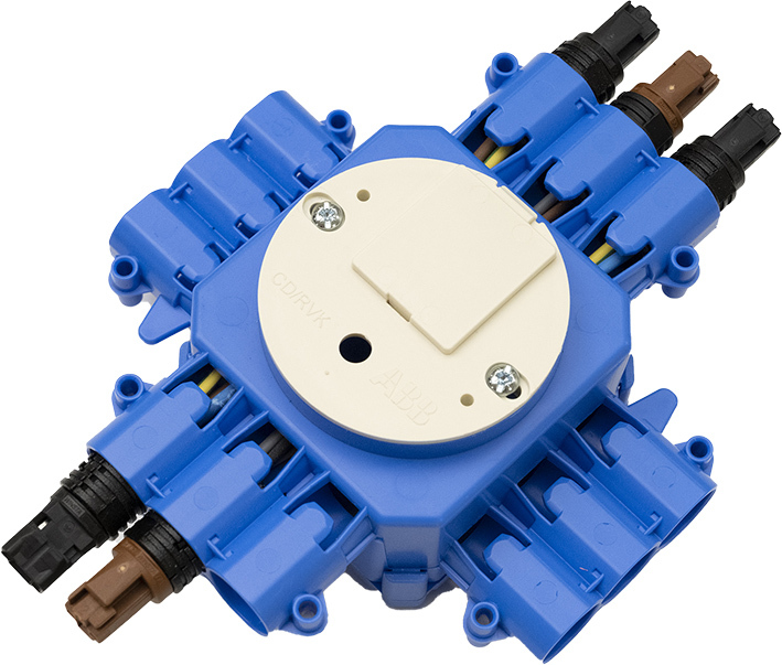 ABB Doos WAGO RD Schakelaar 1-In 2-Uit - 1SPA007182F2532