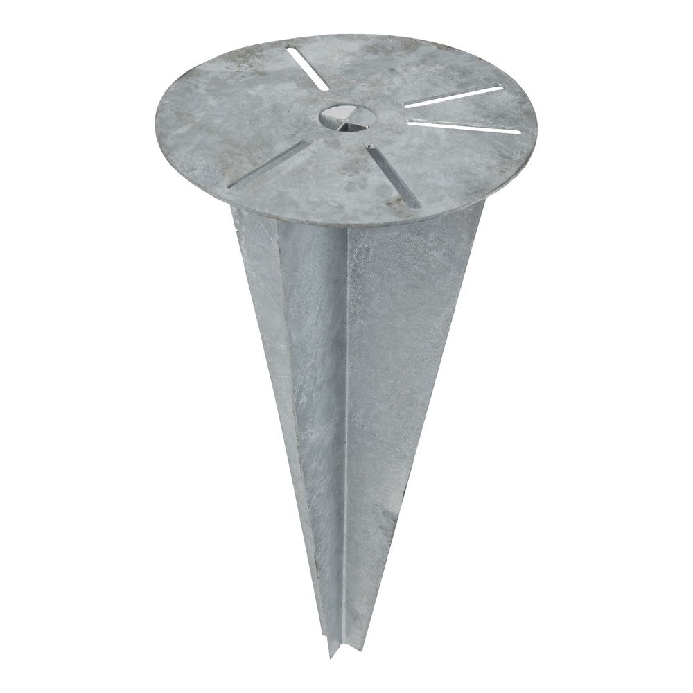 Ground Anchor Spike 21cm Base Mount 50cm Depth - 5818