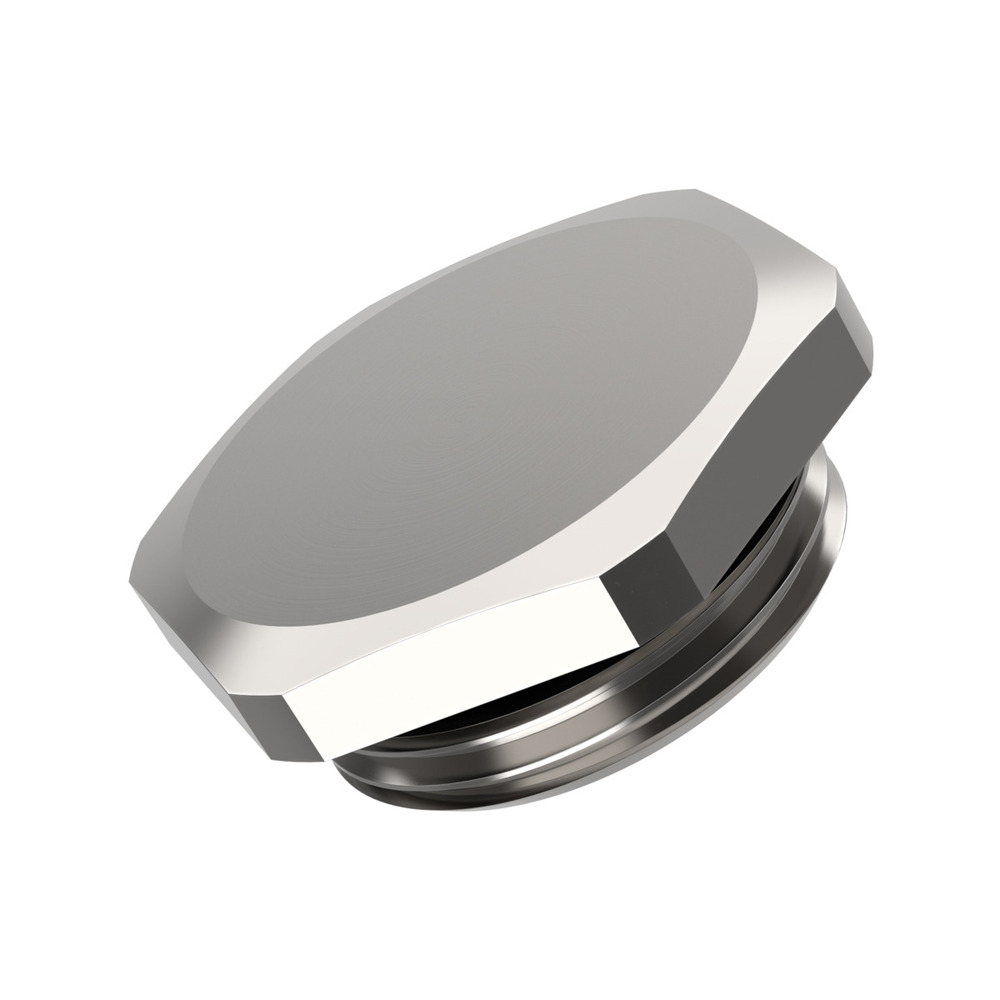 SKINDICHT M20 Nickel Plated Brass Blind Plug With O-Ring - 52103425