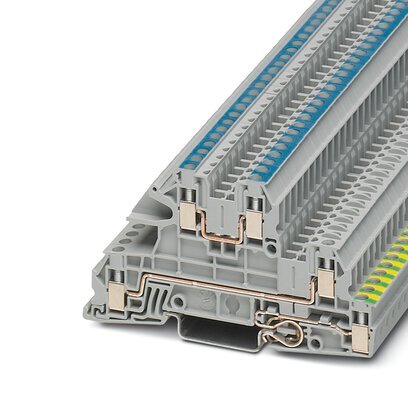 Phoenix Contact Drie-Niveau Installatie Aardterminal 2.5 - 3076030 [2 Stuks]