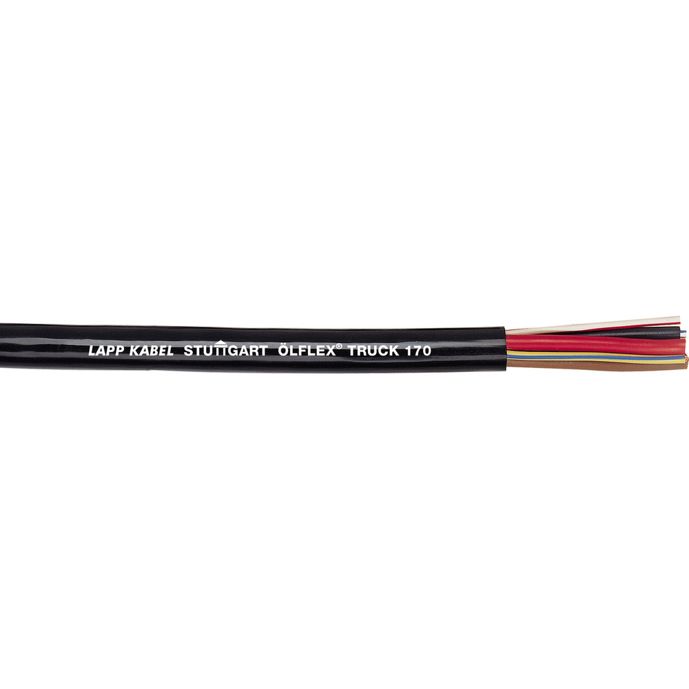 Olflex Truck 170 Câble De Contrôle PVC 2x1 WH/BK - 7027060 [20 Mètres]