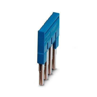 Phoenix Contact 4-Poliger Blauer Steckbrücke 5.2mm - 3036893 [5 Stück]