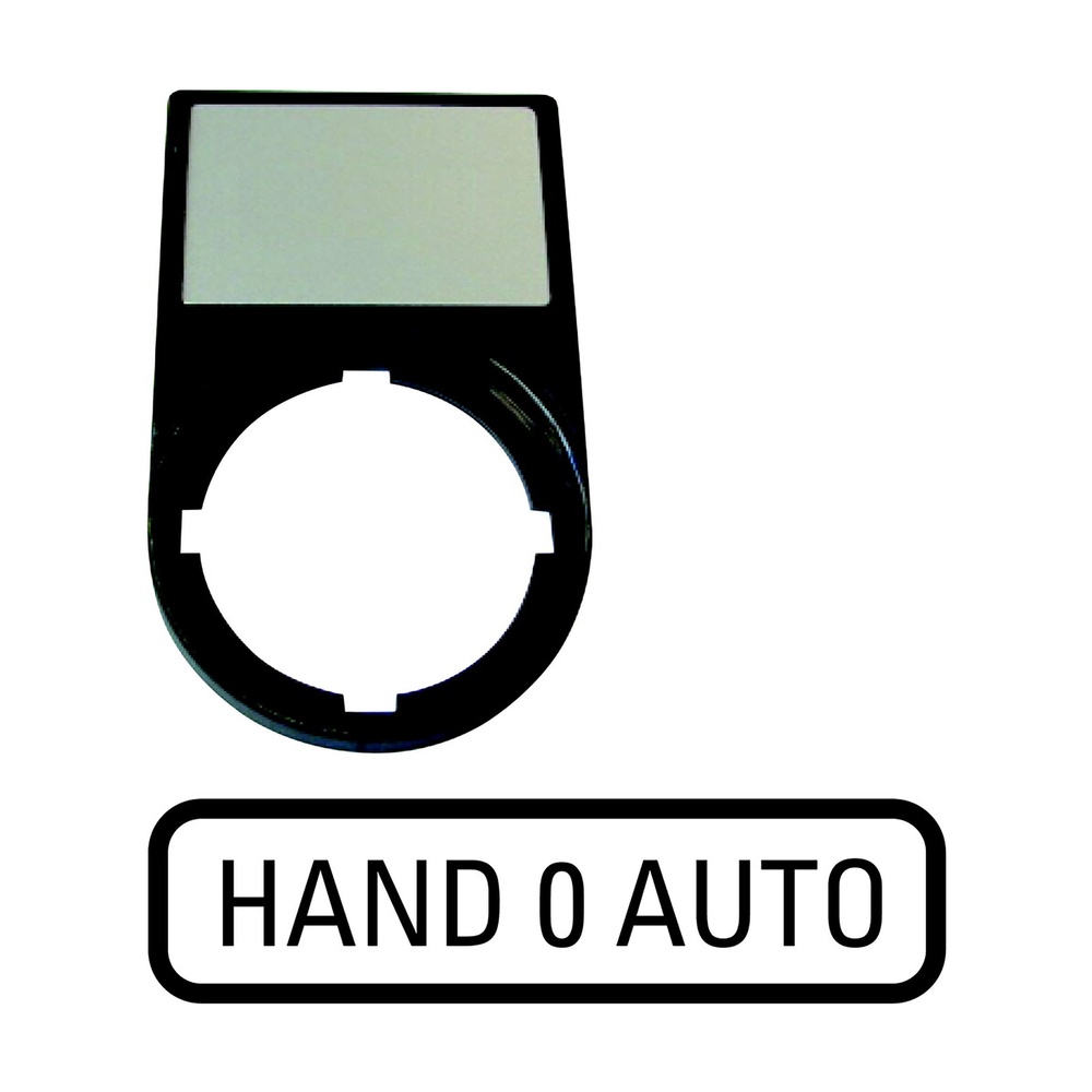Eaton M22S-ST-D12 Hand 0 Auto Label Draagplaat - 216493 [5 Stuks]