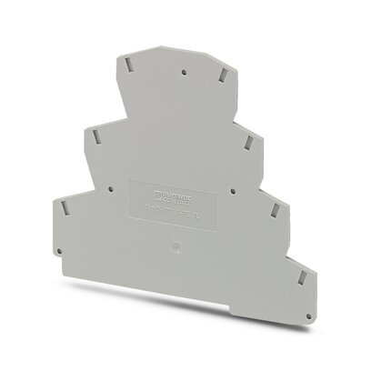 Phoenix Contact End Cover D-PT 2.5-PE/3L Gray - 3210543 [10 Pieces]