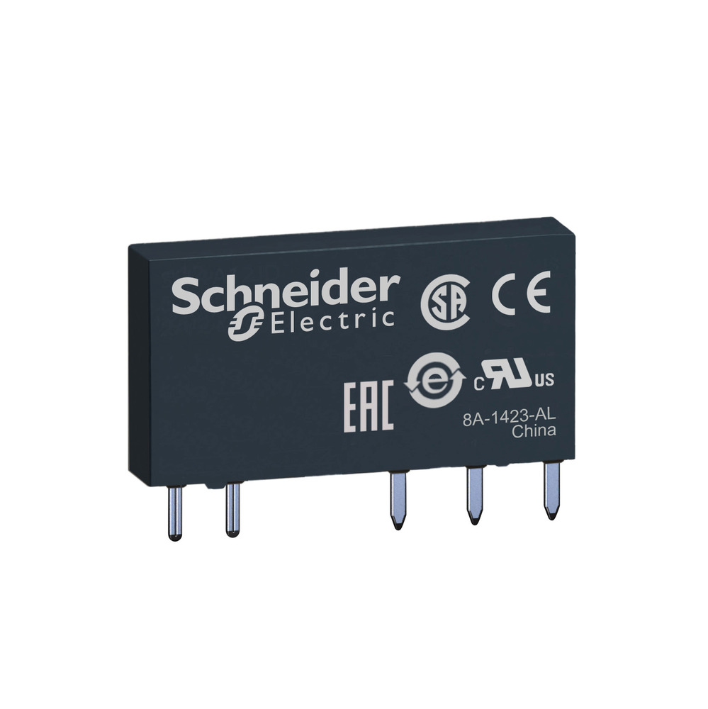 6mm Slim Interface Relais 24VDC 6A Enkele CO Contact - RSL1AB4BD [10 Stuks]