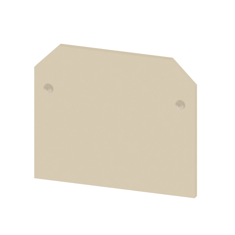Placa Final Weidmuller 36.5mm Beige - 0279560000 [10 Piezas]