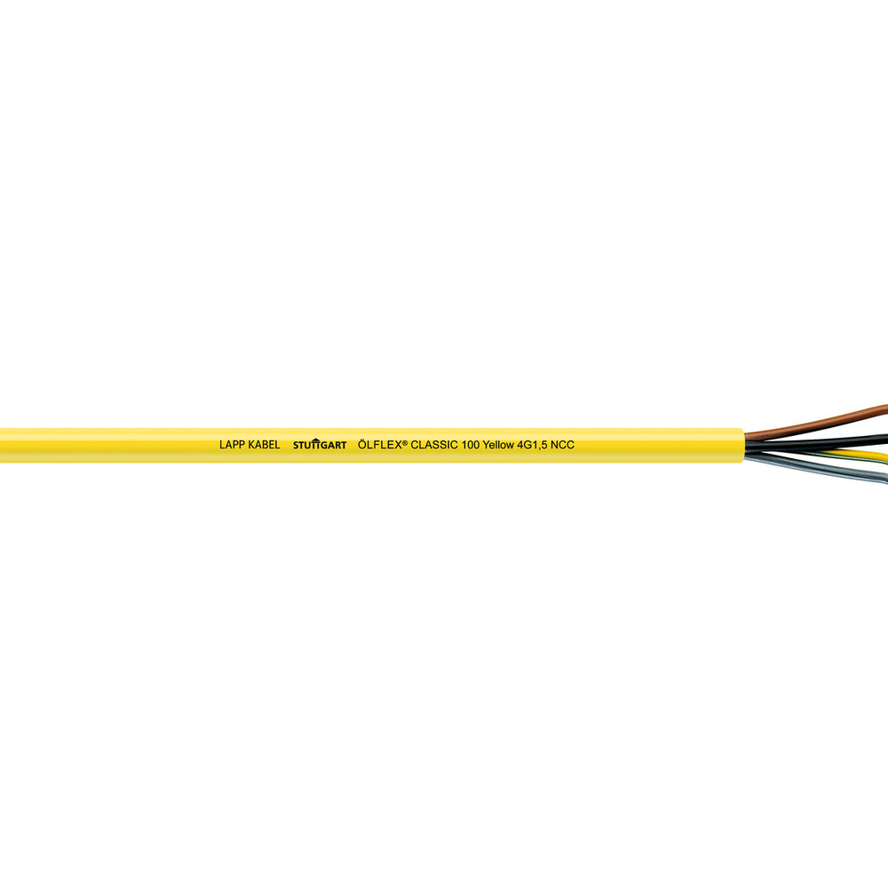 Lapp Olflex Classic 100 Amarillo 3G2.5 Cable De Control - 0010401 [10 Metros]