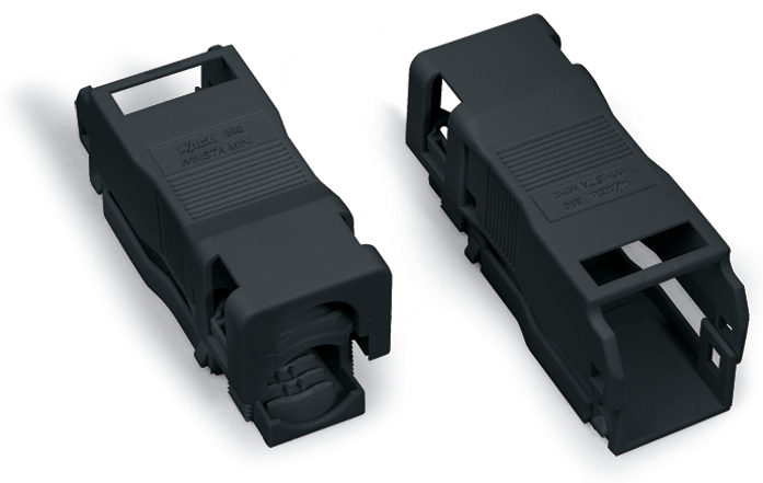 WAGO 3-Pole Strain Relief Housing With Locking Clip - 890-503 [50 Pieces]