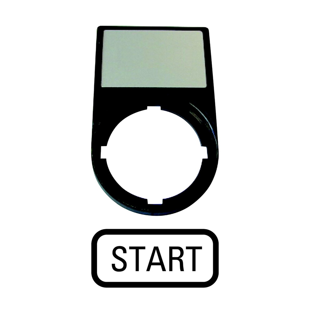 Eaton RMQ Titan Start Label Draagplaat M22S-ST-GB1 - 216495 [5 Stuks]