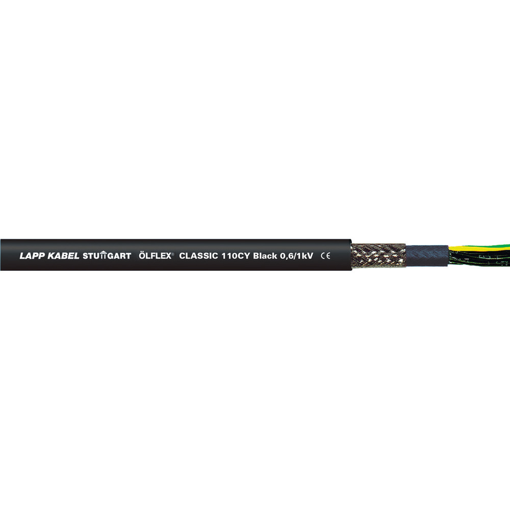 Lapp Olflex Classic 110 CY 4G10 Câble De Contrôle Blindé - 1121372 [2 Mètres]