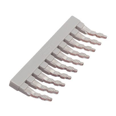 Phoenix Contact EB 10-8 Invoegbrug 10 Polig Grijs - 0202138 [2 Stuks]