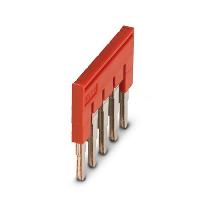 Phoenix Contact 5-Poliger Steckerbrücke FBS 5-6 Rot - 3030349 [5 Stück]