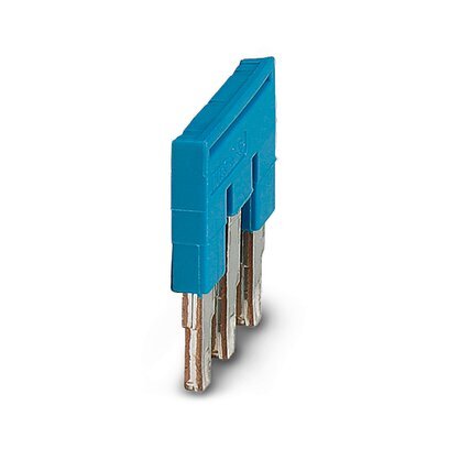 Phoenix Contact 3-Pool Plug-In Brug 5.2mm Blauw - 3036880 [10 Stuks]