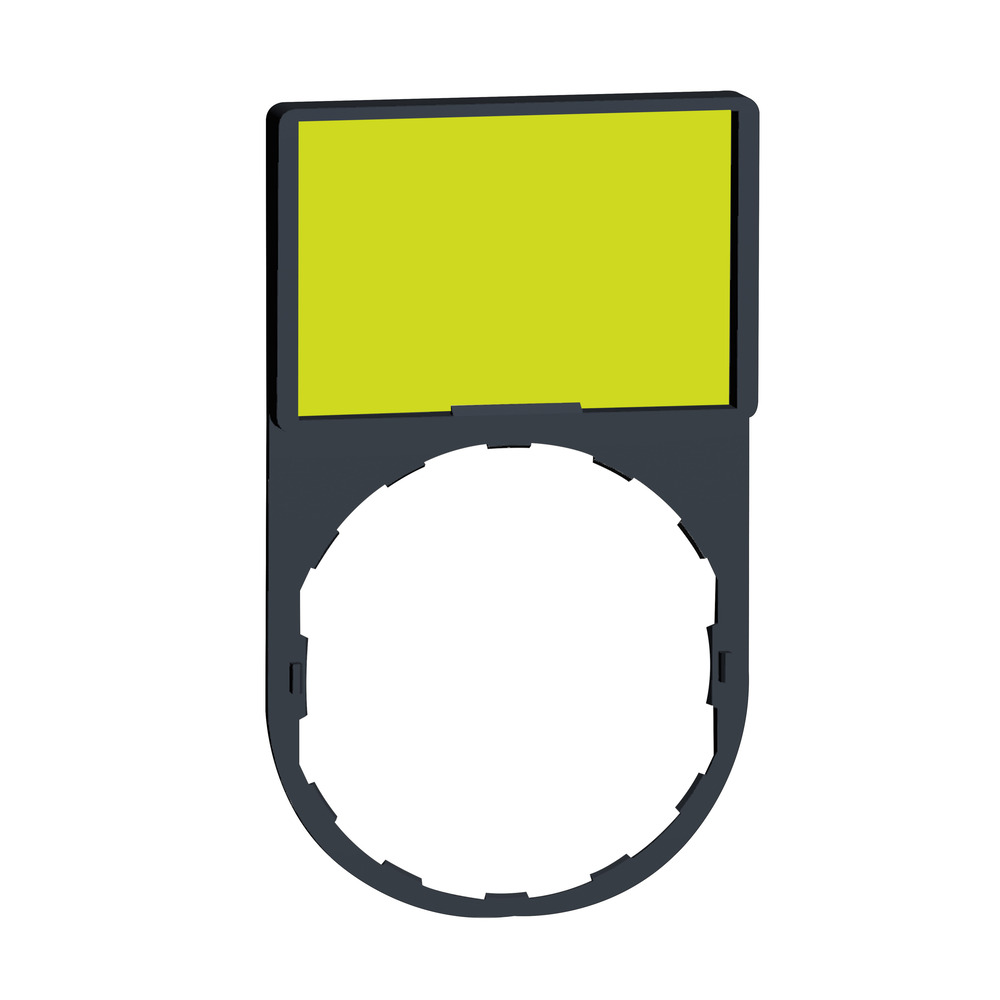 Schneider Harmony XB4/XB5 Porte-Étiquette 30x50mm - ZBY6102 [10 Pièces]