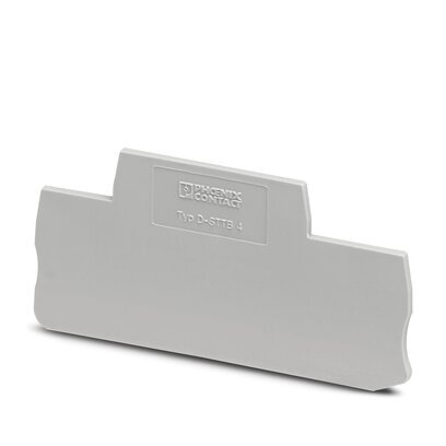 Phoenix Contact Gray End Cover D-STTB 4 - 3030462 [10 Pieces]