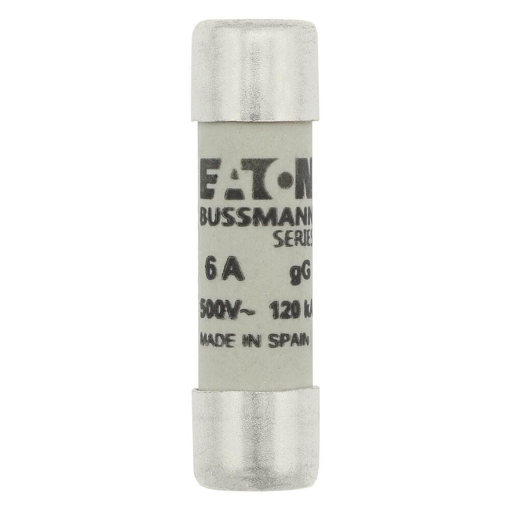 Fusible Cylindrique Basse Tension 6A 500V AC IEC 10x38mm - C10G6 [10 Pièces]