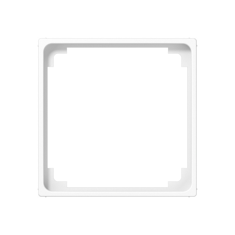 Jung A590ZWW 50x50mm Alpenweiß Befestigungrahmen - A590ZWW [2 Stück]