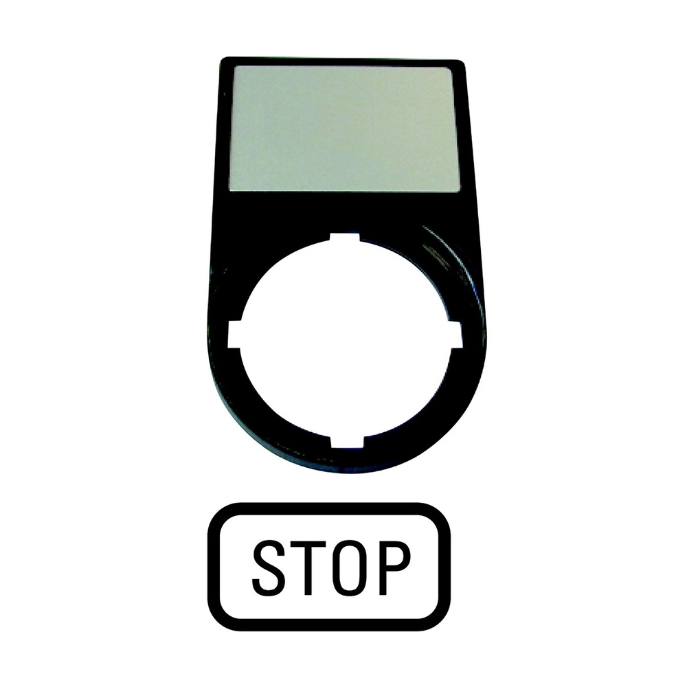 Eaton RMQ-Titan Stoptekstlabeldrager 22mm - 216494 [5 Stuks]