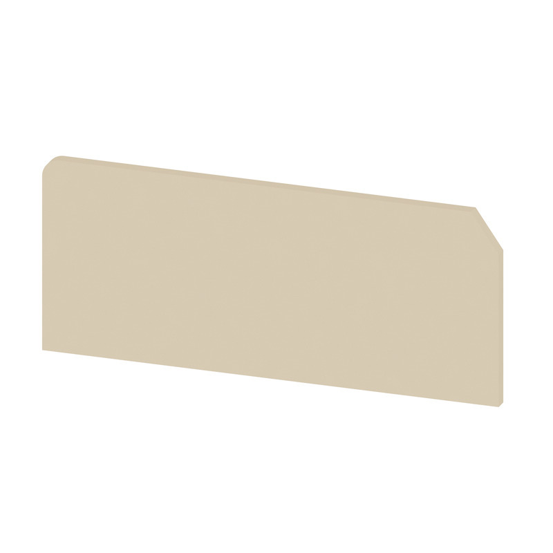 Weidmuller Plaque D'Extrémité Bloc De Bornes Capot 52mm Beige - 0380360000 [5 Pièces]
