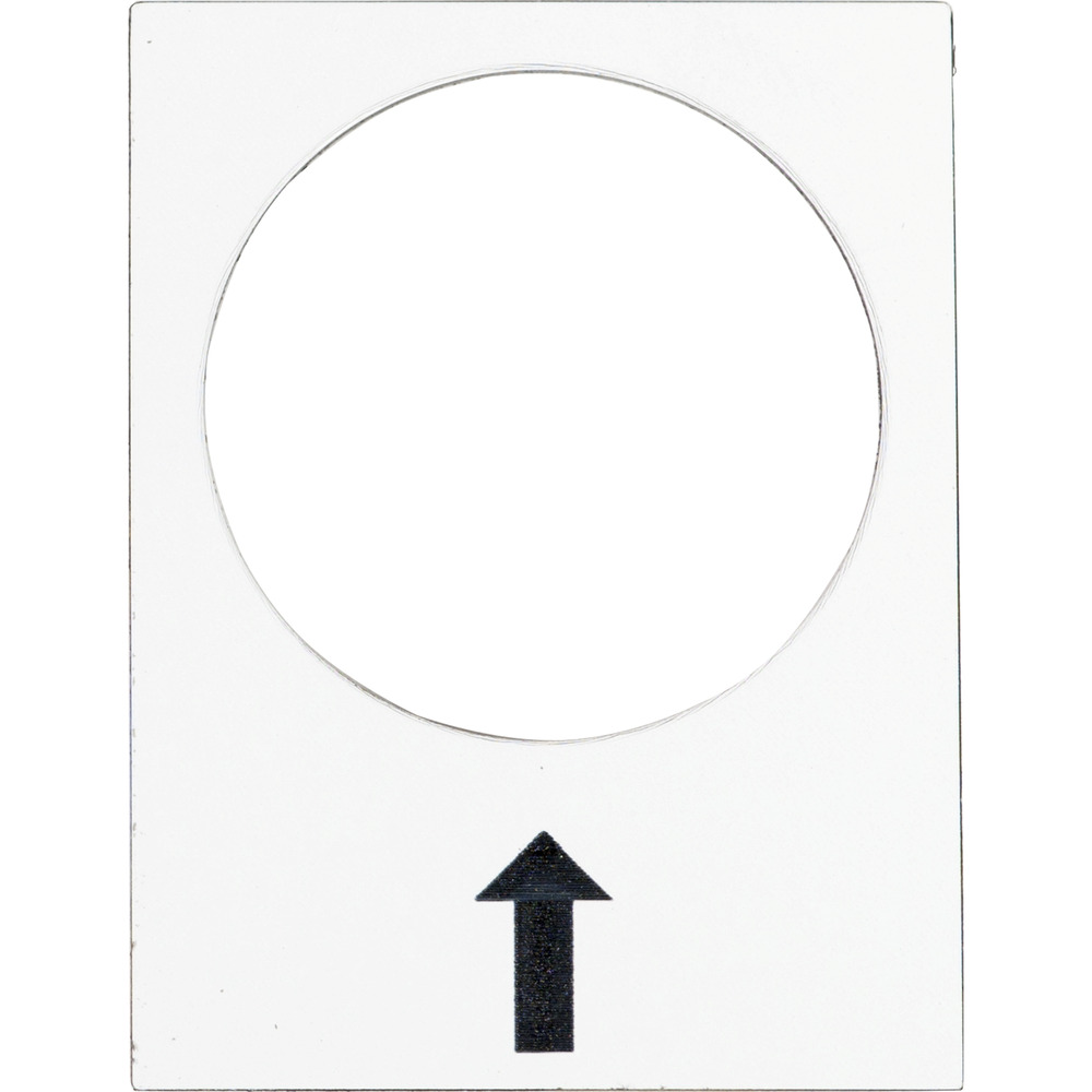 Harmony XB4 Rechte Pfeil Etikettenhalter 30x40mm Weiß - ZB2BY4907 [5 Stück]