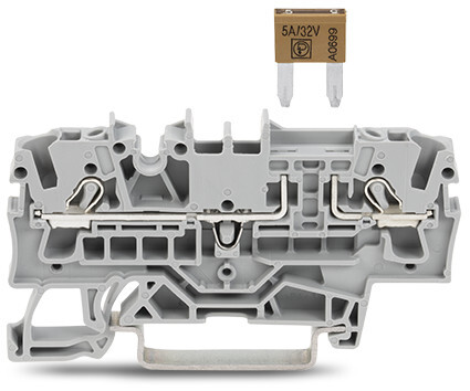 Bloc De Terminaison De Fusible Automobile Mini À 2 Conducteurs - 2002-1681 [50 Pièces]