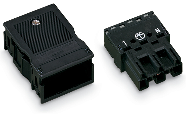 Wago 770-113 3-Pool Male Connector Met Trekontlasting - 770-113 [2 Stuks]